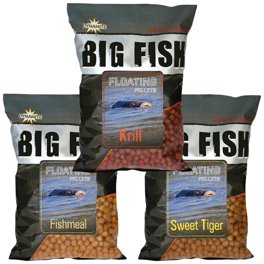 Dynamite Baits Big Fish Krill Floating Pellets