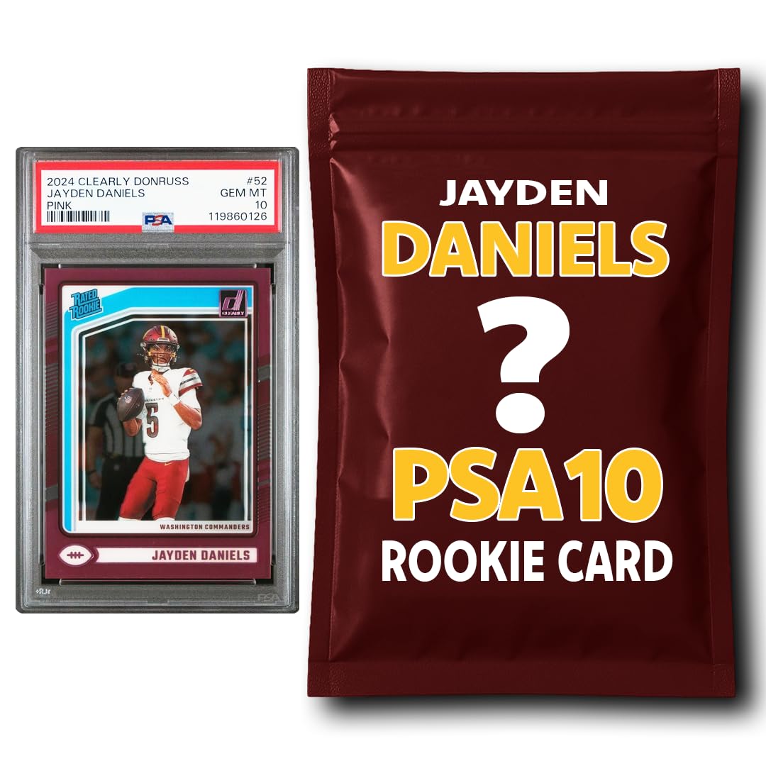 Amazon.com: PSA 10 Graded Football Rookie Card Mystery Box