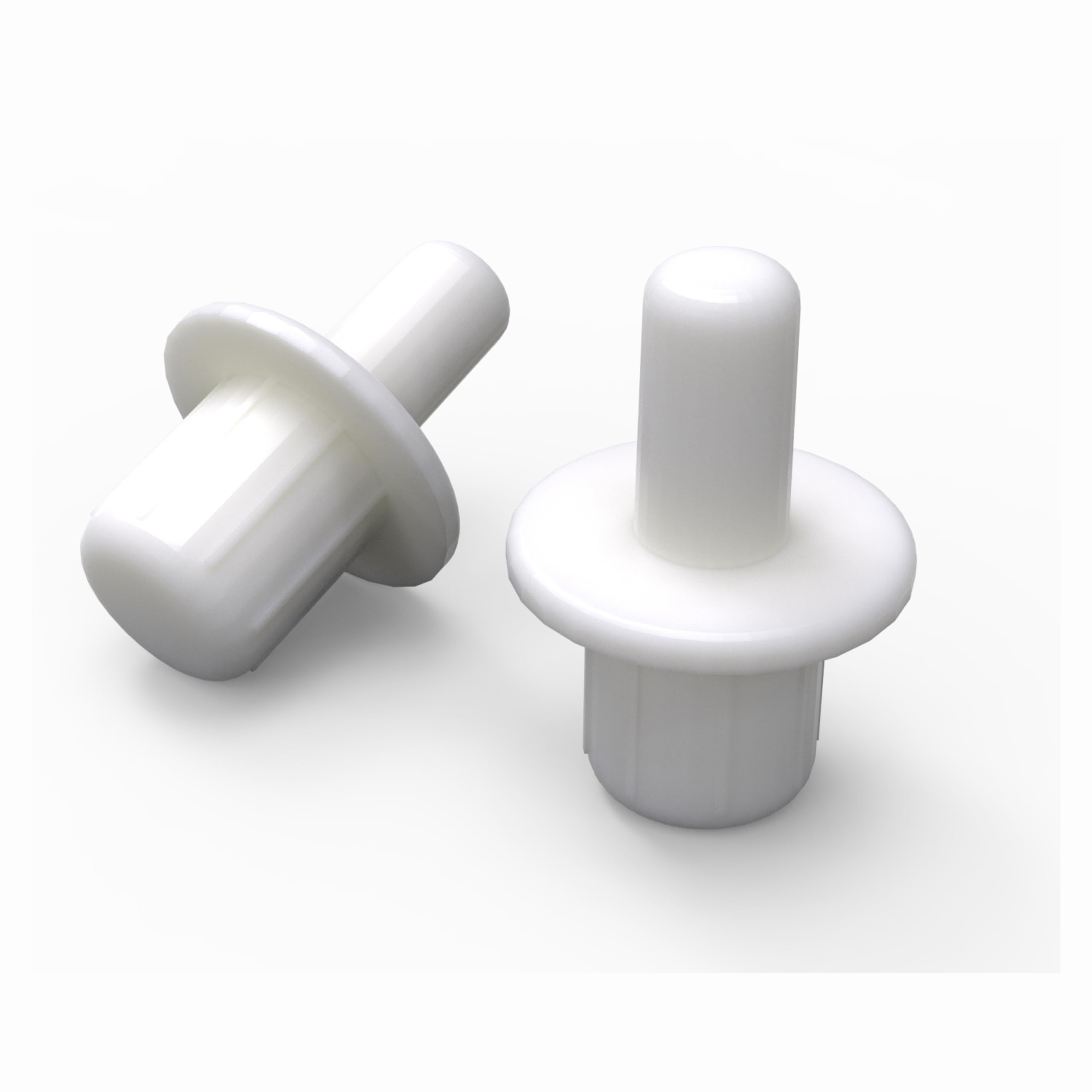 Sintrix Fab White 2 Hinge Bolts For Freezer Flap - Compatible With 00632231/00428473 Bosch Siemens Neff Constructa Balay Gaggenau Freezer & Fridge Freezer