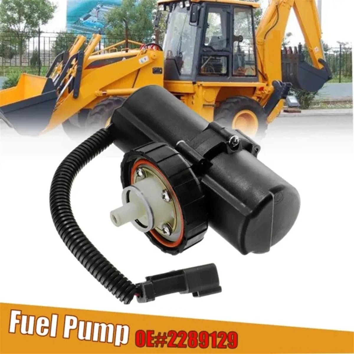 Pompa oleju napędowego Pasuje do koparko-ładowarki CAT 428D 428E 430D 432D 432E 434E 444E 249-7669 232-5877 A67F-elektryczna pompa przetaczania paliwa Awtomatyczna pompa paliwa