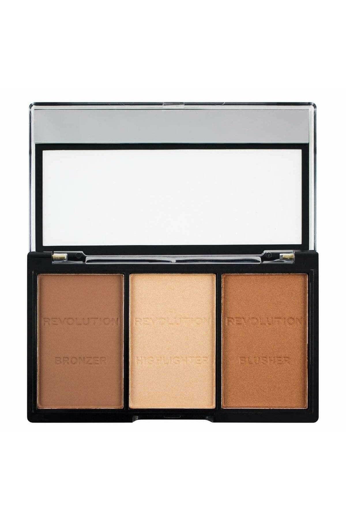 Makeup Revolution Ultra Sculpt and Contour Kit Ultra Light/Med C04, Mixed, 10.8 g (Pack of 1)