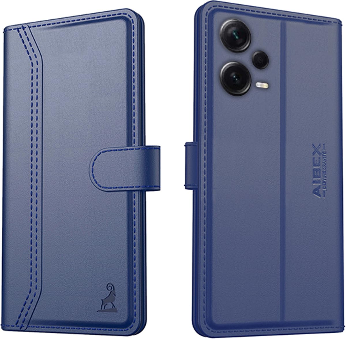 AIBEX ® Xiaomi Redmi Note 12 Pro Plus Flip Cover Leather Finish | Inside TPU with Card Pockets | Wallet Stand | Complete Protection Flip Case Blue (B0C1ZT6WSP) Amazon Price History, Amazon Price Tracker