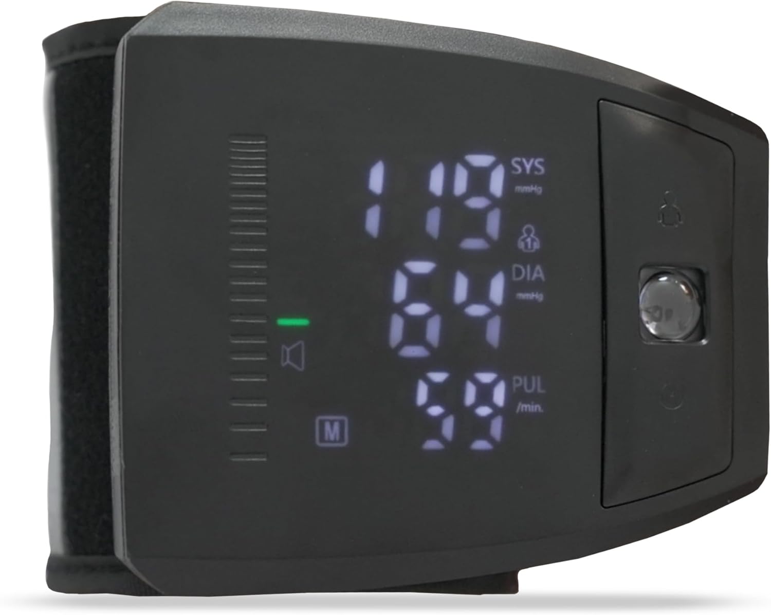 Blood Pressure Monitors for Home Use Rechargeable Wrist Digital BP Machine Cuff with LED Backlit Display, Voice Broadcast, 90 Memory Storage for 2 Users with Carrying Case Blood Pressure Monitors for Home Use Rechargeable Wrist Digital BP Machine Cuff with LED Backlit Display, Voice Broadcast, 90 Memory Storage for 2 Users with Carrying Case