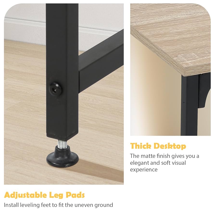 事務机・学習机 TIGHTS STUDY DESK - Landscape Products Amazon.com: Tribesigns Writing Computer Desk, 55 inch Heavy