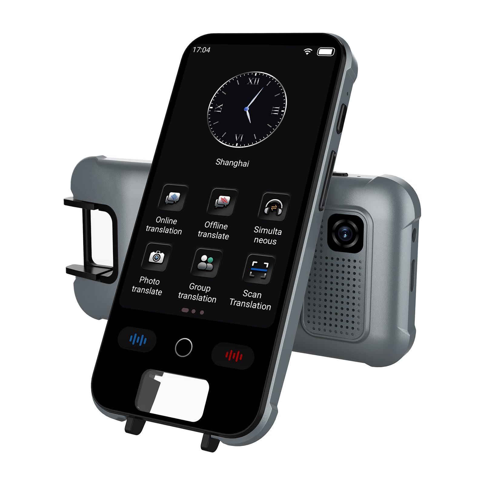 Gugxiom Traduttore di Foto Wireless Portatile Smart Scan Translator per Viaggiatori Dispositivo Multilingue Ricaricabile