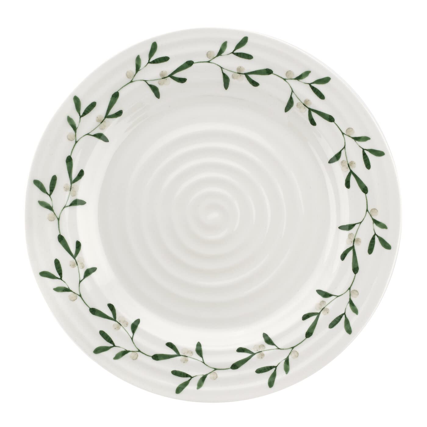 Sophie Conran for Portmeirion Mistletoe Dinner Plate, Set of 4