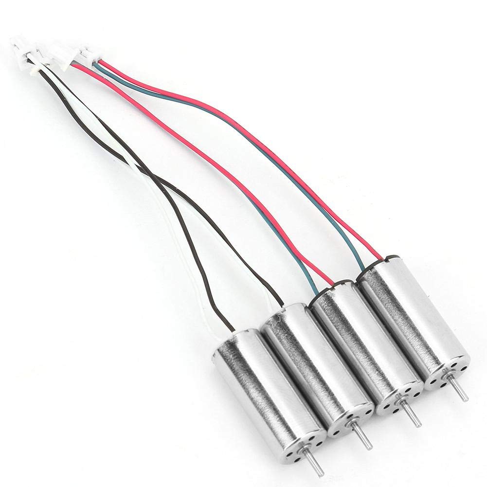 CHICIRIS Drone Motor,4 Pcs DC 3V Motor for Airplane, High Speed Low Consumption Coreless Motor 44000rpm DIY Aircraft Motor