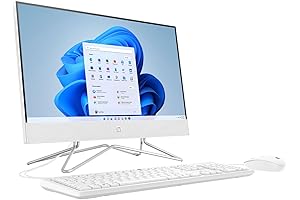 HP 21.5" All-in-One Computer Desktop: Your Gateway to Efficiency and Entertainment
