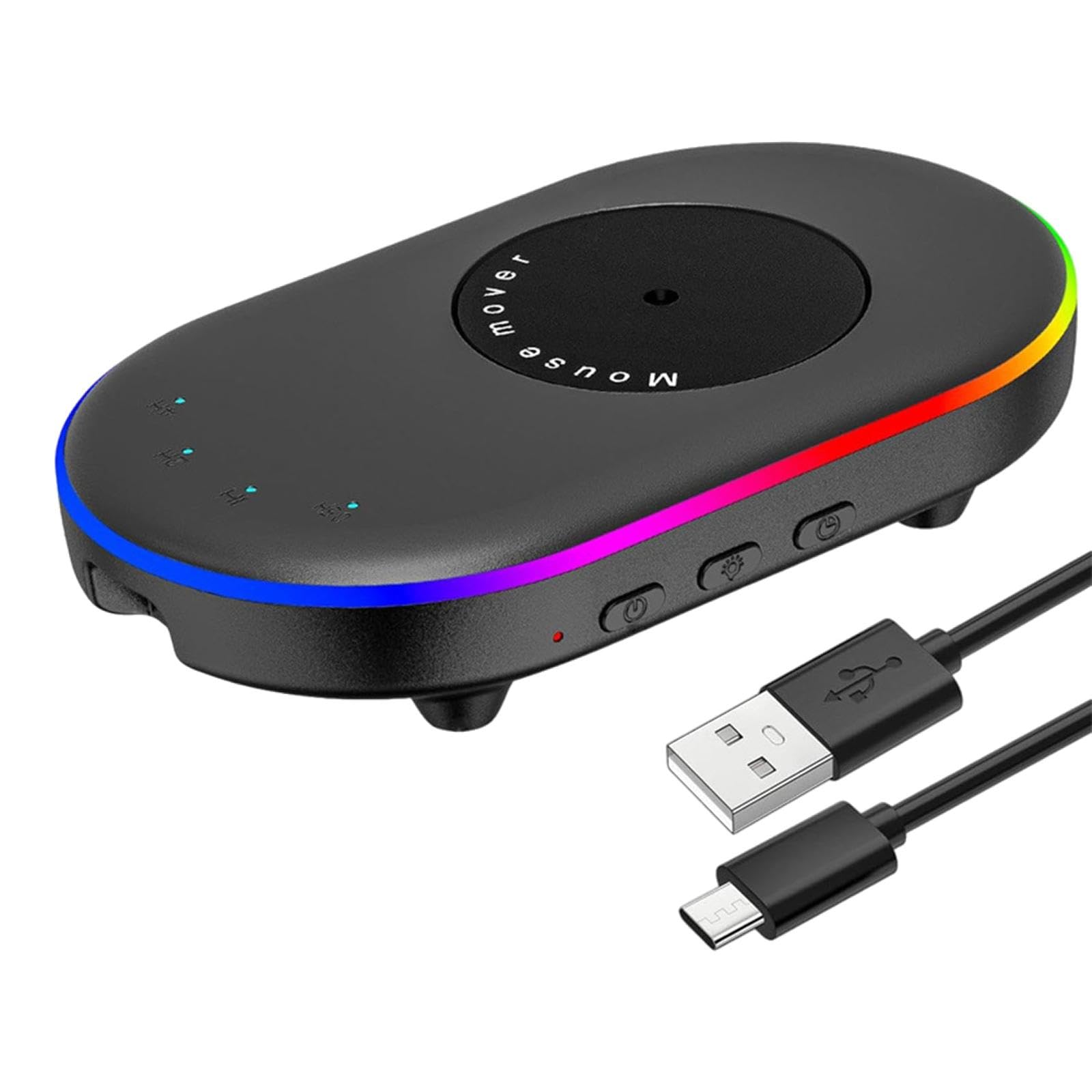 bnf® Mice Mover Sturdy Lightweight Stable Practical Silent for Remote Work Office Black-Electronics-Computers & Accessories-Keyboards, Mice & Input Devices-Trackballs