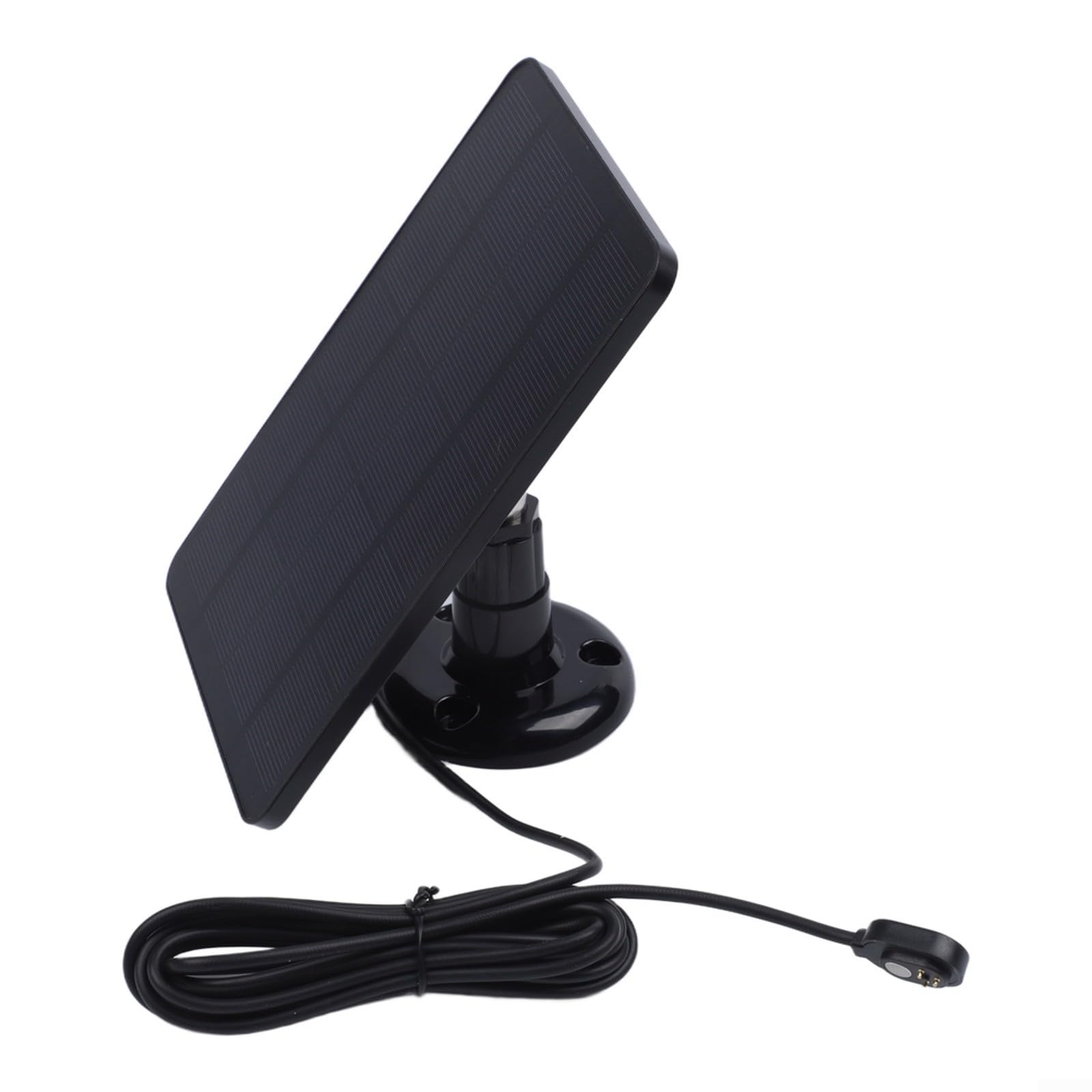 Odporny na warunki atmosferyczne panel słoneczny do kamery bezpieczeństwa Arlo, do użytku na zewnątrz, moduł solarny 4 W, przewód Floodlight Pro 3, 5S (czarny)