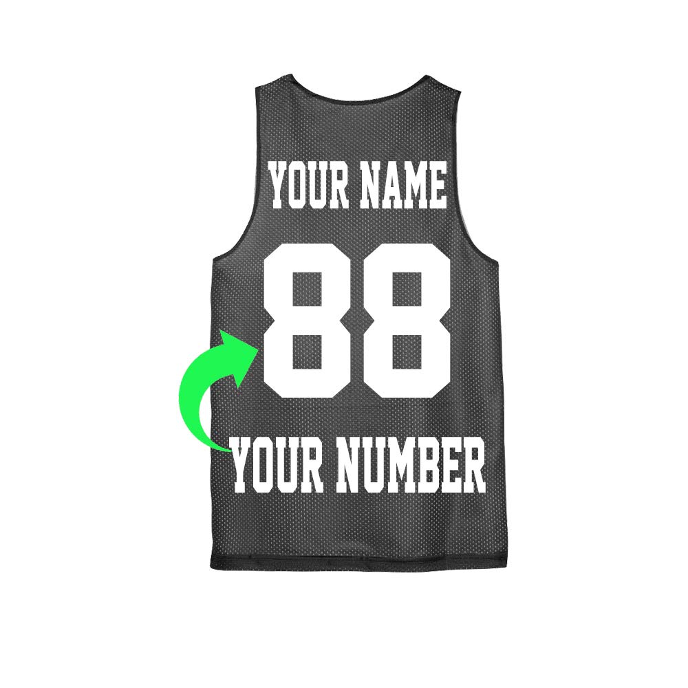 Personalize Your Own Team Basketball Jersey with Your Custom Name and Number