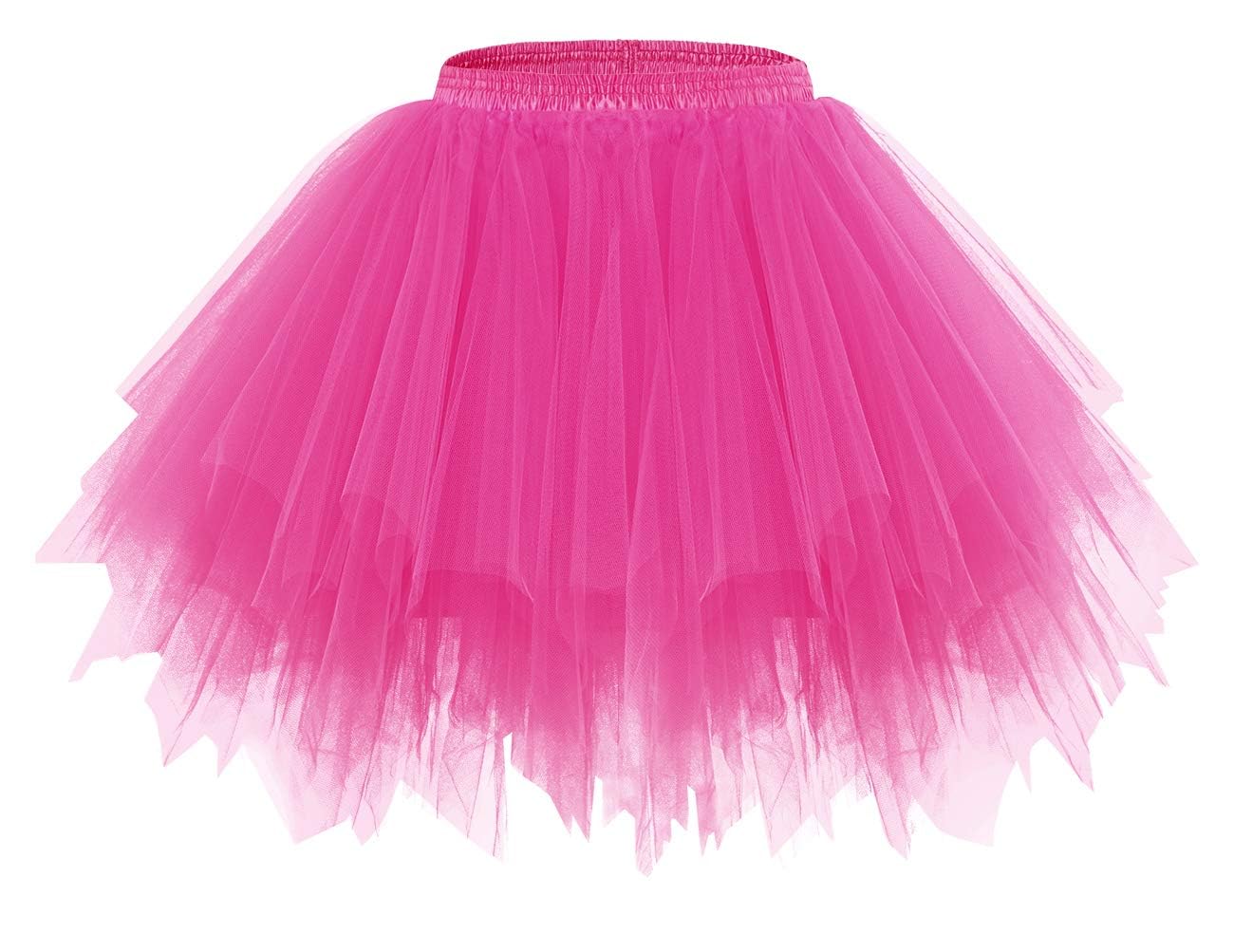 Women's Tulle Skirt Black Tutu Skirt 50s Rockabilly Petticoat Tutu Underskirt Short Ballet Dance Dress Cosplay Prom Dress Evening Dress Women's Carnival Costume Tulle Skirt Red Ballet Underskirt