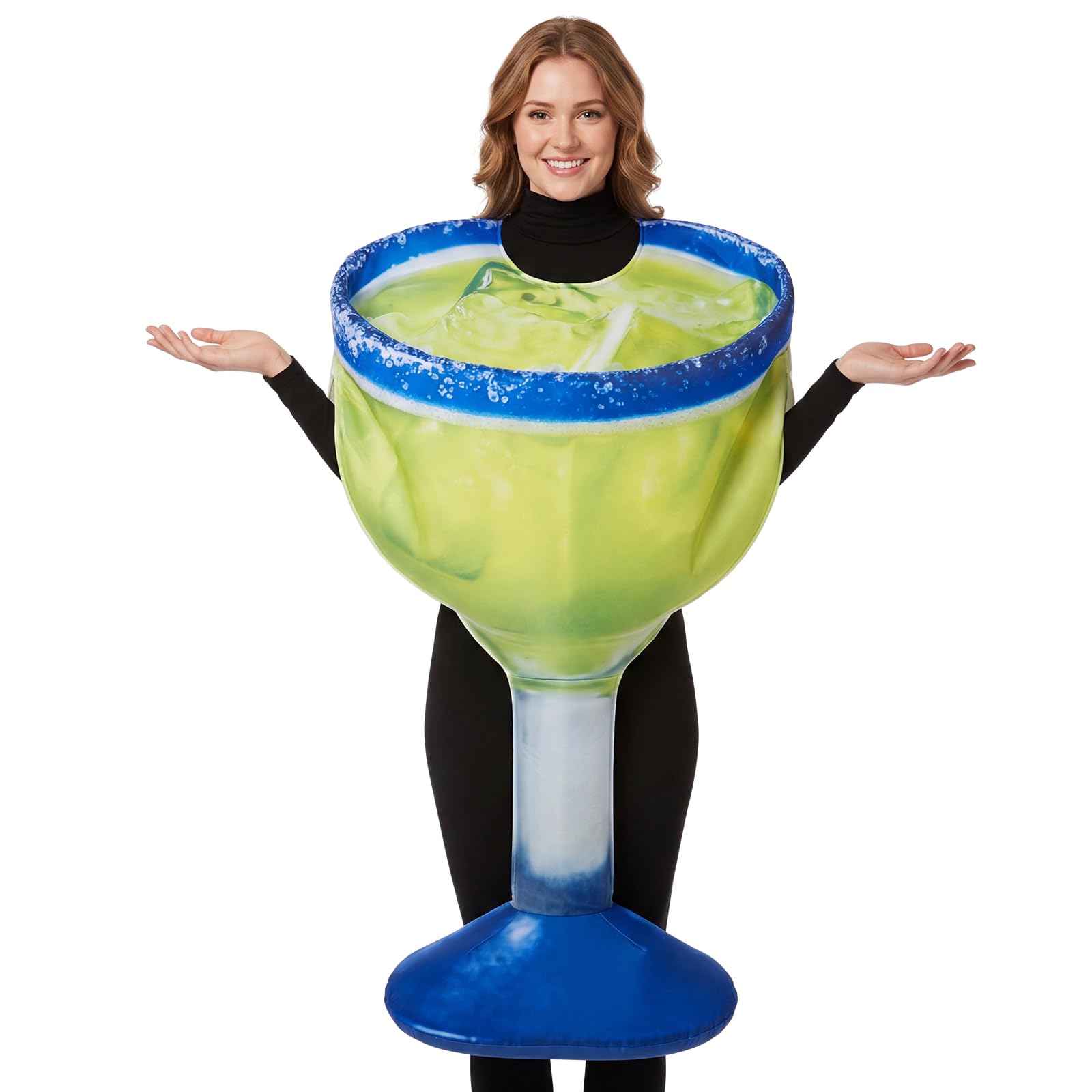 Newcotte Halloween Costume Adult Cosplay Party Outfit Margarita Glass