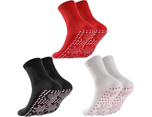 SlimWe Tourmaline Acupressure Self-Heating Shaping Socks: Improve Circulation and Reduce Pain