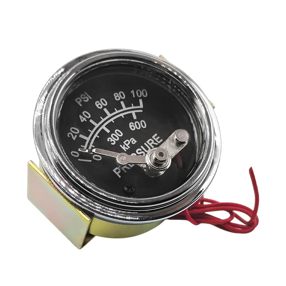 Photo 1 of 05703115 100 PSI Oil Pressure Gague Compatible with Murphy 20P-100 Construction Equipment