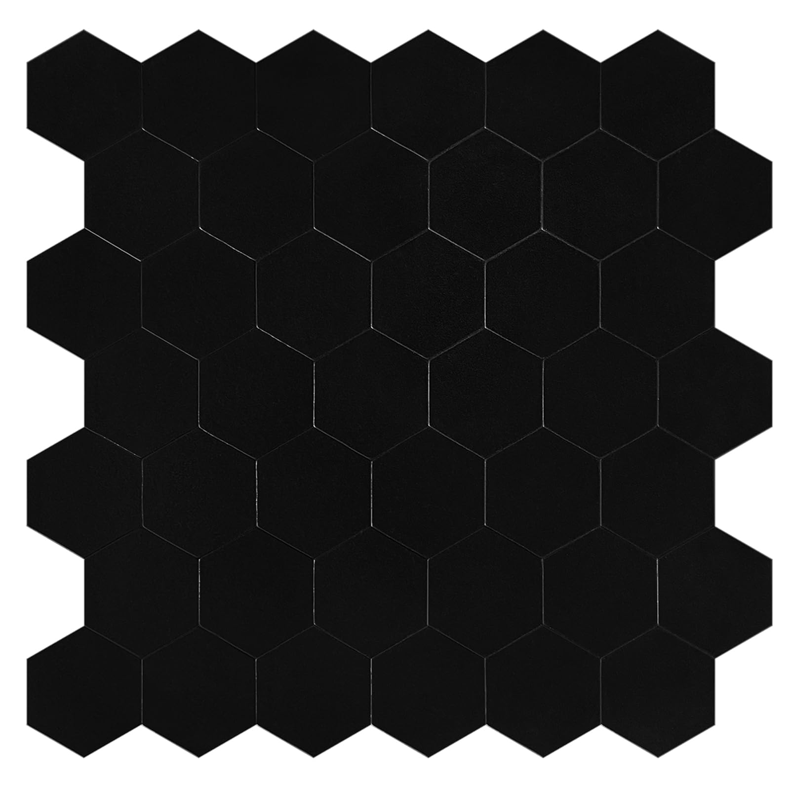 W Stick Metal Tile, 4mm Thickness Self Adhesive Wall Tiles with Metal Brushed - 10sheets/Pack