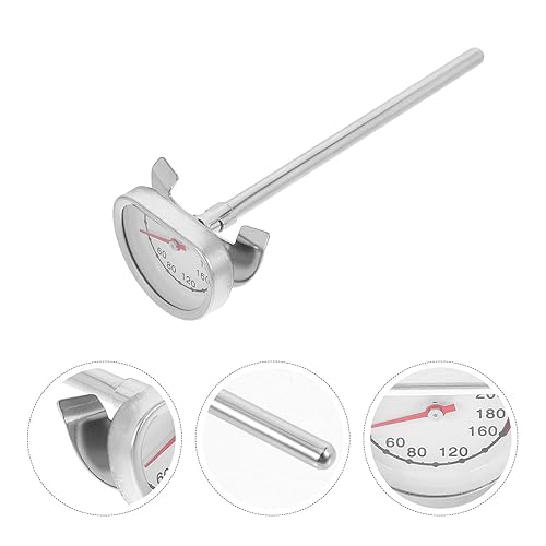 Miniatura 9 de BESPORTBLE Stainless Steel Deep Fryer Thermometer with Pot Clip Accurate Instant Read Oil Thermometer for Frying Cooking Baking Oven Use Kitchen