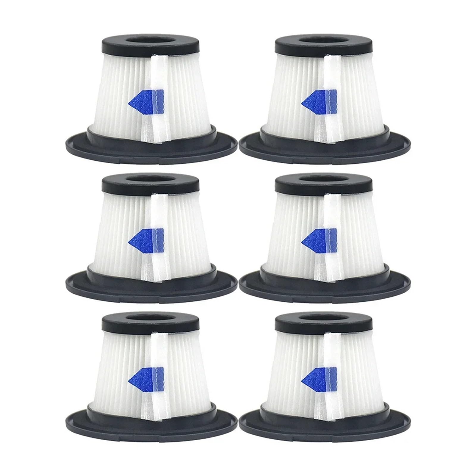 Filtro De Repuesto, Compatible Con Moosoo,K17, Compatible Dibea,T6 C17 T1, Aspiradora Mano Inalámbrica(6pcs)