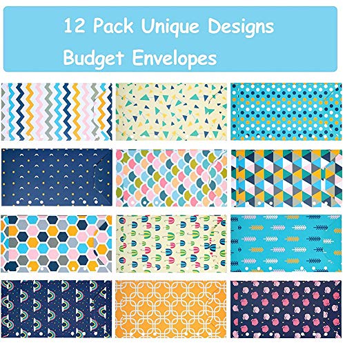 Bayda 24 stuks enveloppen voor budgechten, A6, omslagtassen voor kassasysteem, budgetikalender, portemonnee, met… - Image 4