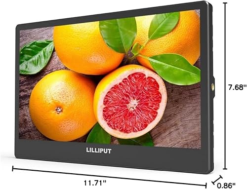 Miniatura 9 de Lilliput Monitor 4K A12 de 12,5" 3840 x 2160 con HDMI, Displayport y conectividad SDI con placa de batería V-Mount