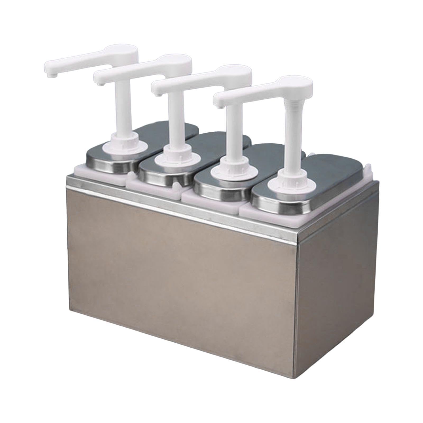 Pompa per salsa manuale, pompa per condimento, bottiglia, facile da pulire, soluzione versatile per risparmiare tempo, dispenser per salsa semplice da
