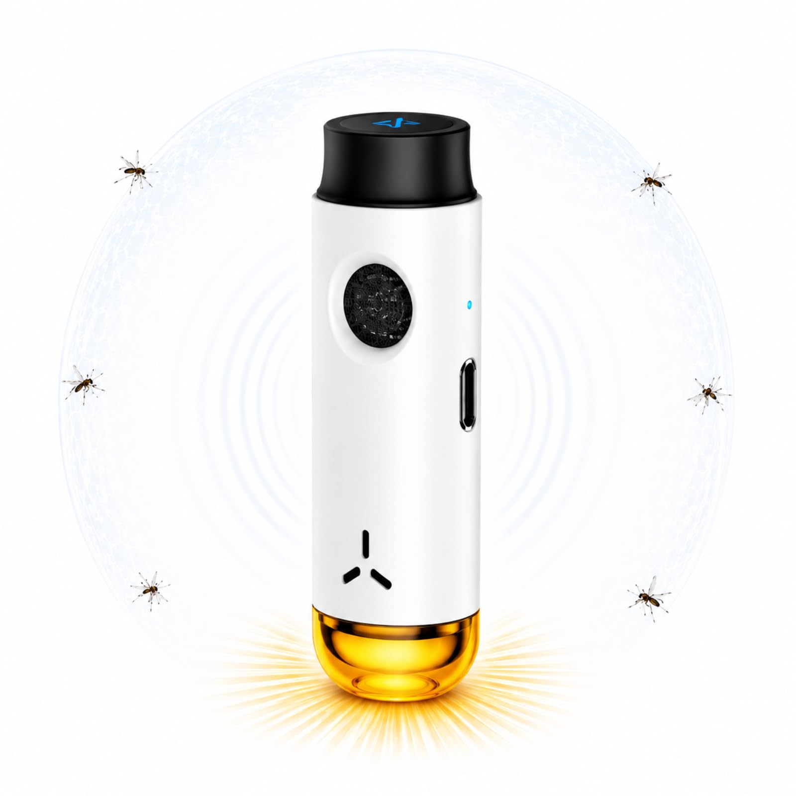 Amazon | Mosout Dual Sonic P1 ホワイト 首掛け型 超音波式害虫駆除器