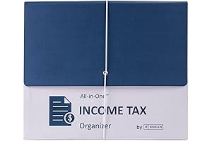Smead All-in-One Tax Organizer Binder, Letter Size