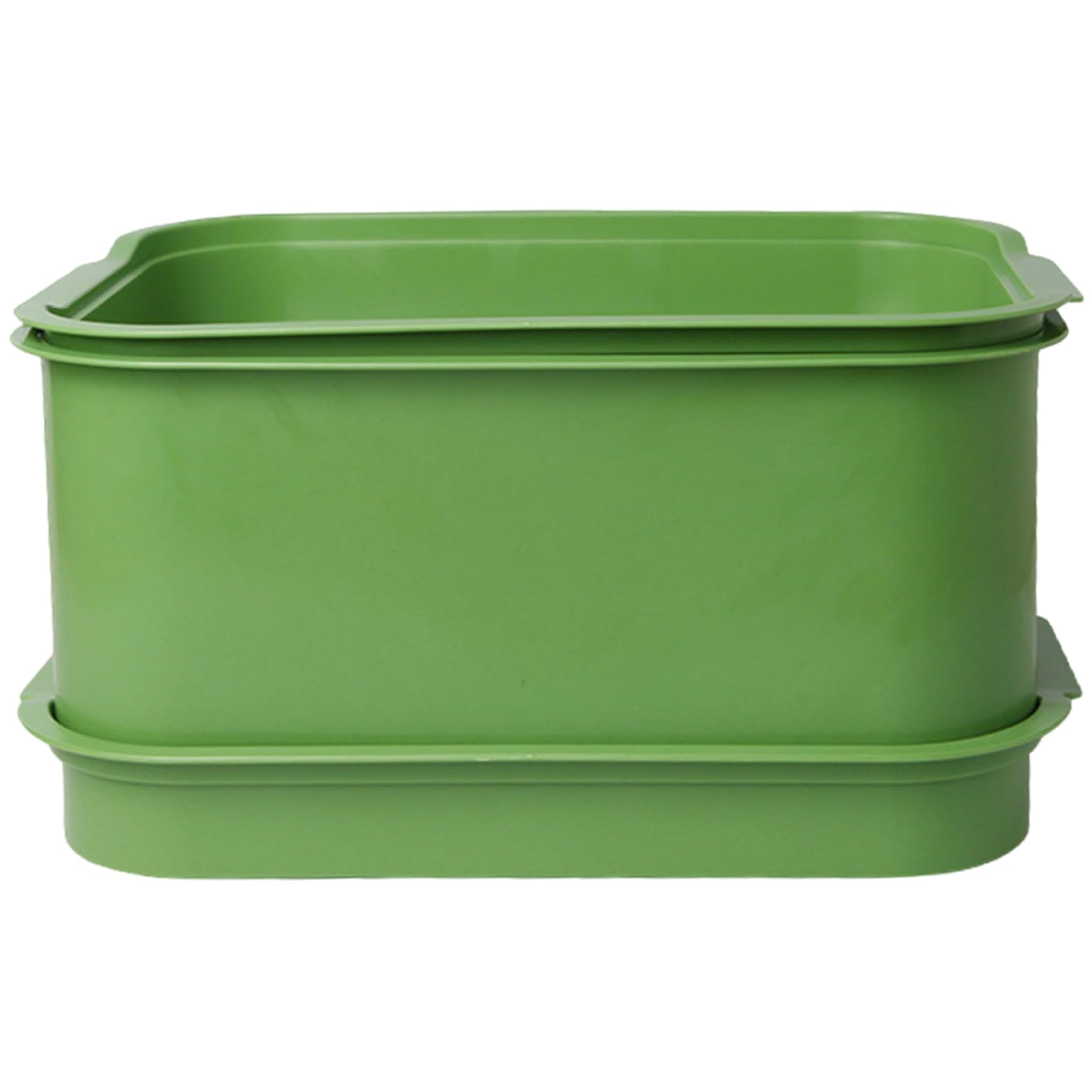 Nassmosse Assorted Color Bpa Free Stackable Microgreens Sprouting Tray Soil-Free Planting Pot For Bean Broccoli Alfalfa