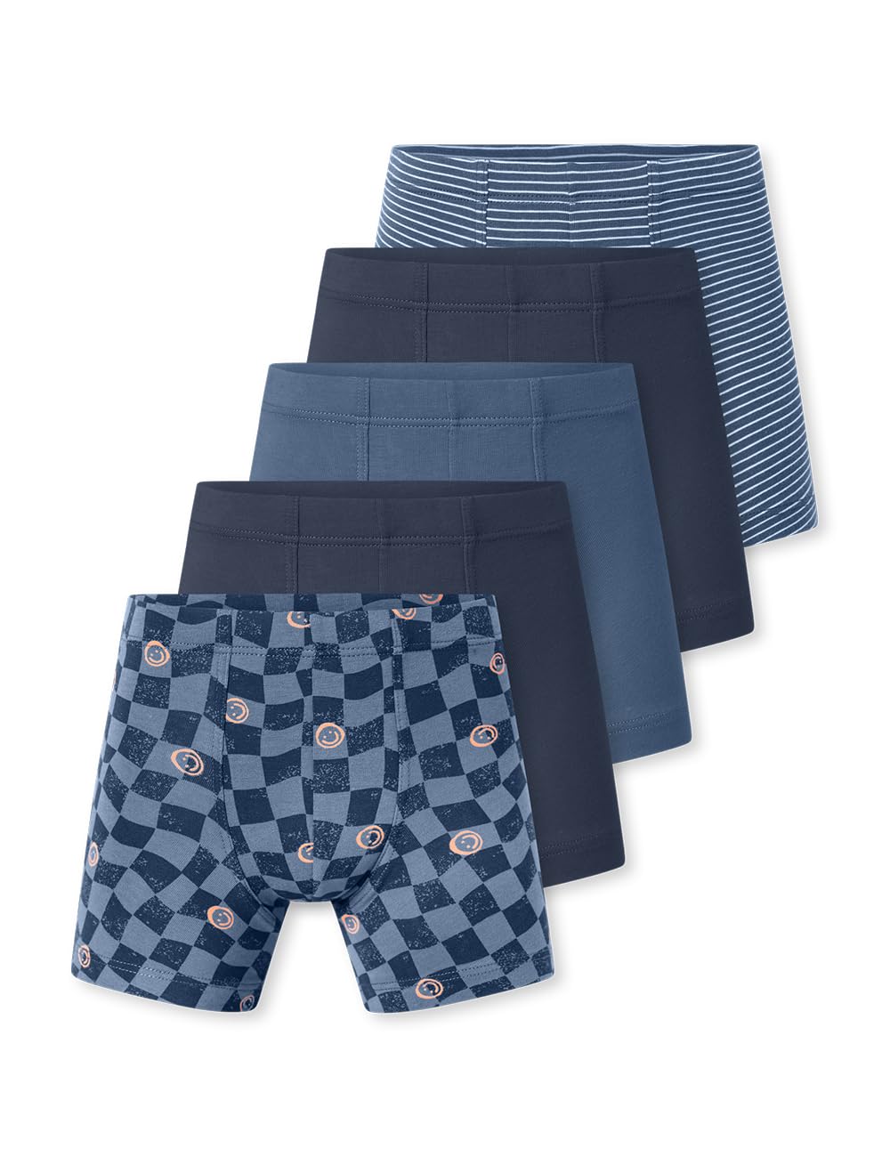Schiesser Jungen 7 Pack Boxershorts 95/5 Organic Cotton Bio Baumwolle Größe 92-140
