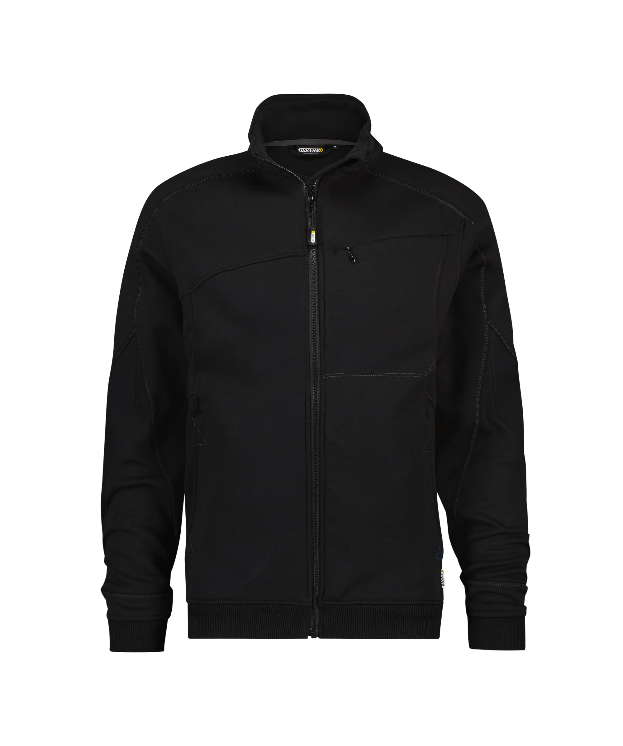 DASSY® Velox Sweatshirt - Größe XL - SCHWARZ