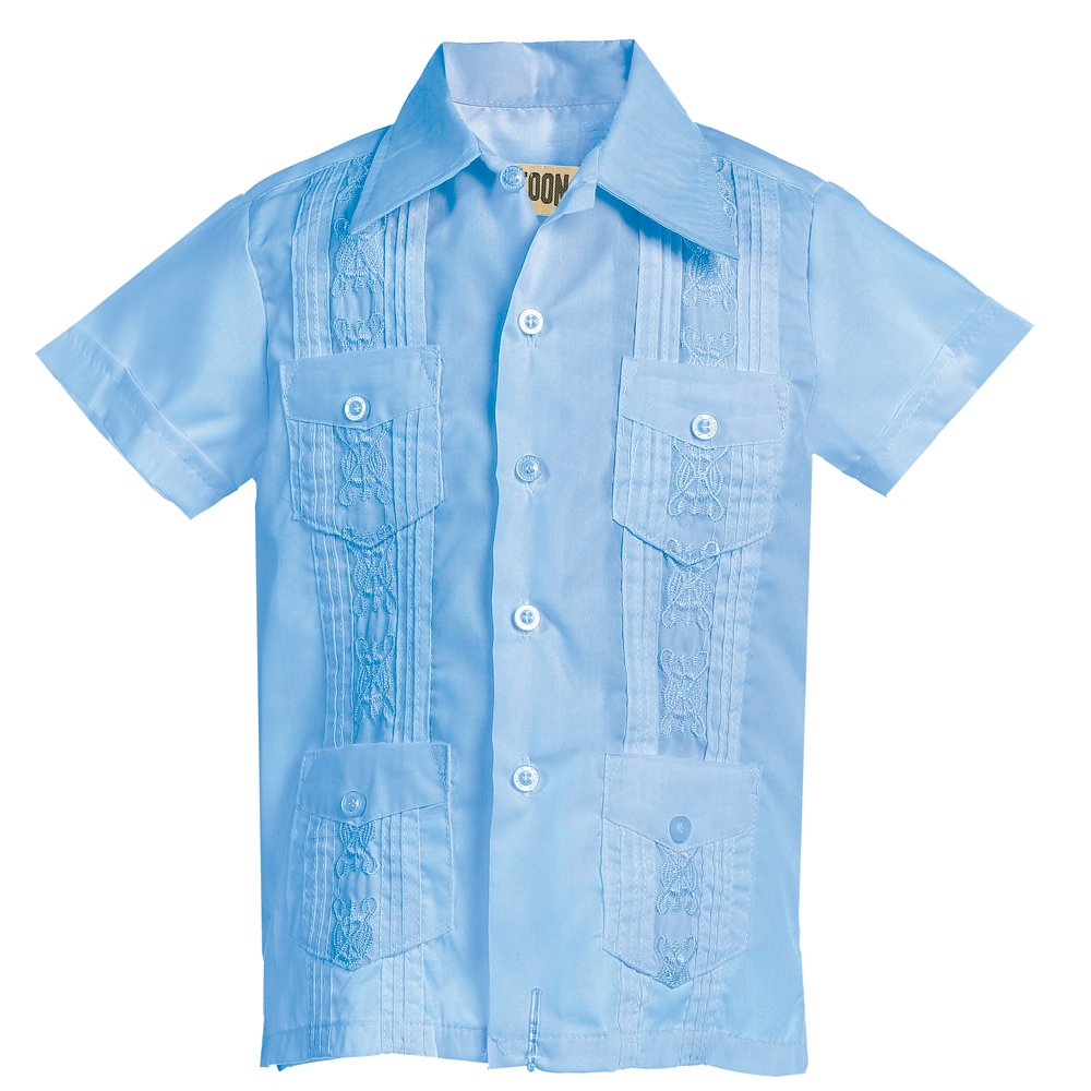 Guayabera Shirts Custom Embroidery EMBROIDERY & ORIGAMI