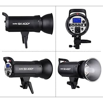 Amazon.com : Godox SK400II Professional Compact 400Ws Studio