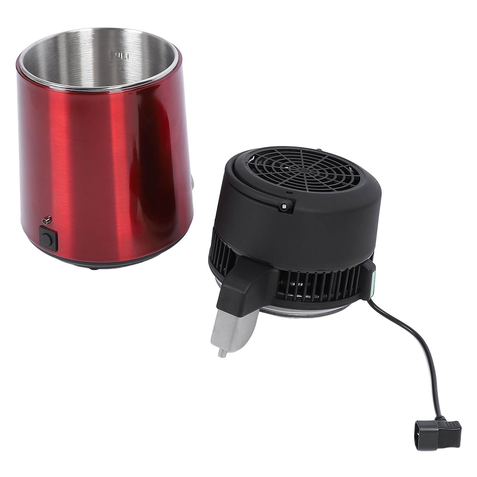 Fdit Destylator Wody 4L Blat ze Stali Nierdzewnej 750W (Wtyczka UE 220 V)