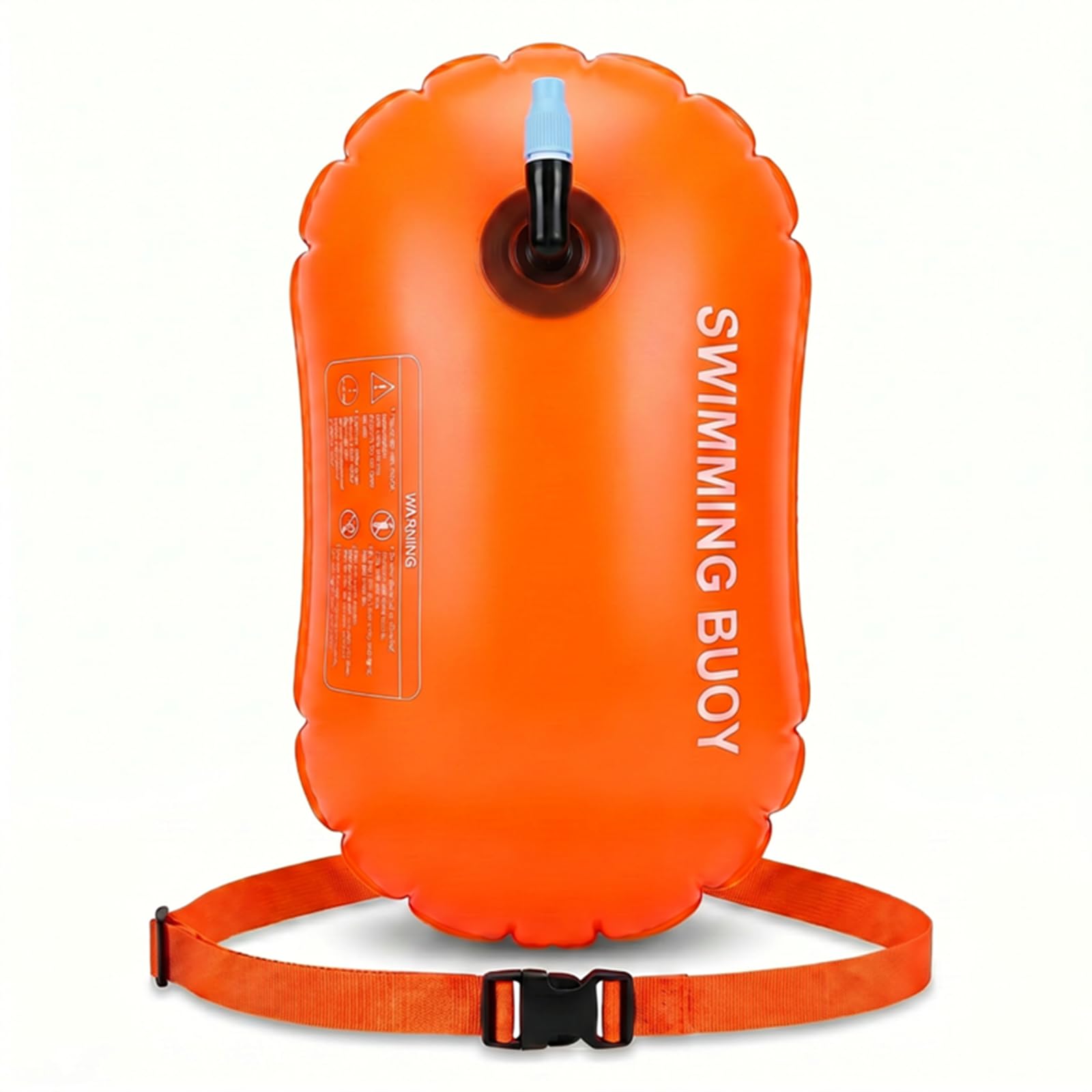 CNMTCCO Boa di nuoto per adulti di alta qualità, con luce di segnalazione per la massima sicurezza in lago e mare, per il nuoto in PVC robusto con
