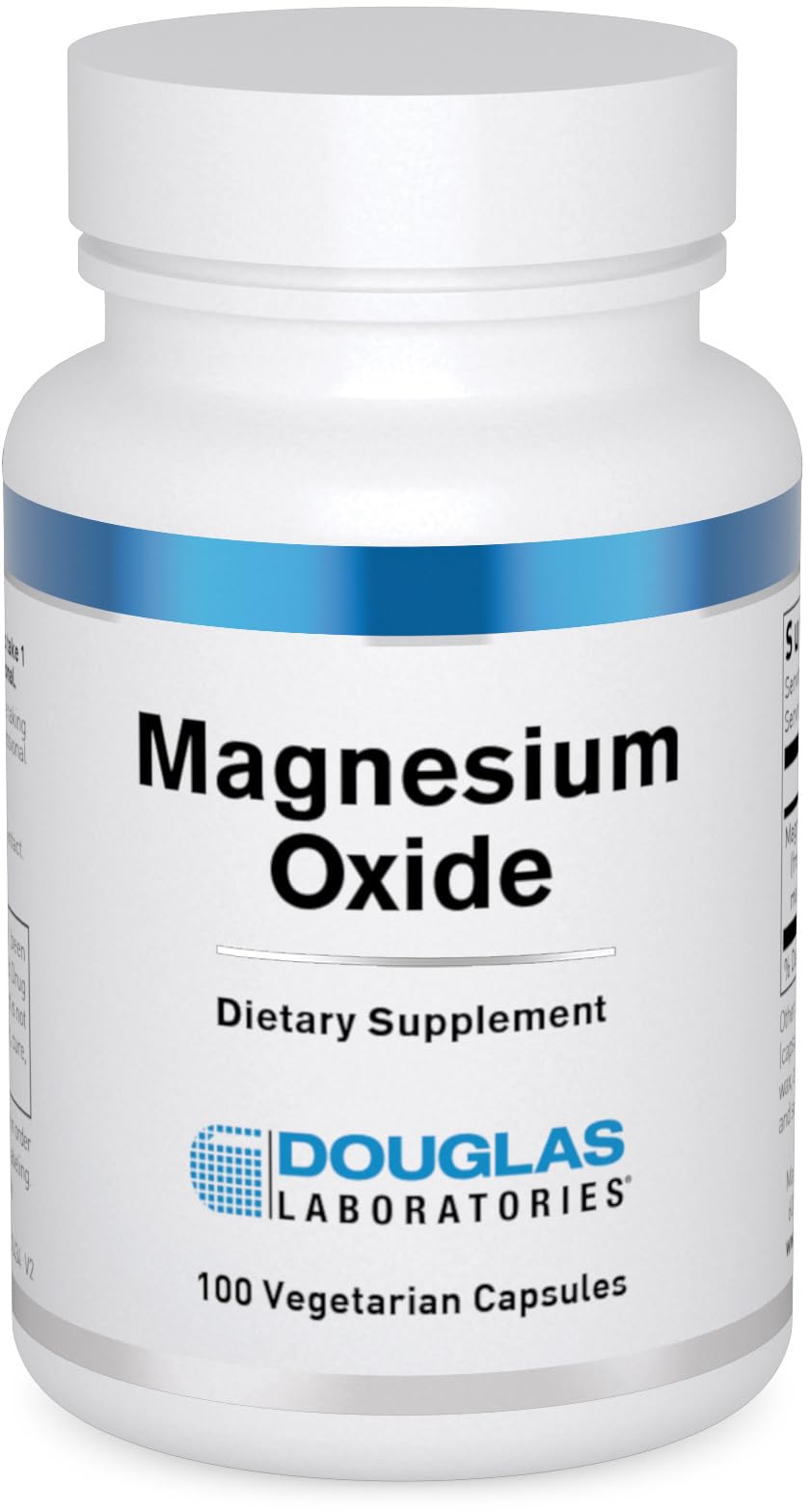 Douglas Laboratories Magnesium Oxide, 100 Capsules 100 Count (Pack of 1)