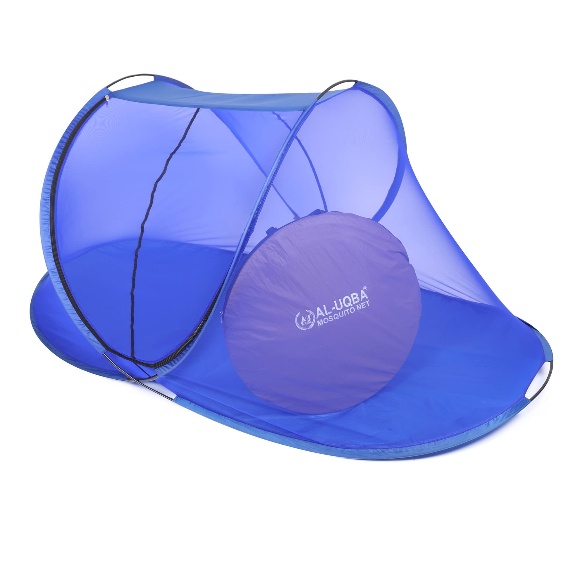 AL-UQBA Foldable of Mosquito Net for Single Bed (Large Size 7x4x4 Feet) (Blue) (B0B4DW3YB6) Amazon Price History, Amazon Price Tracker