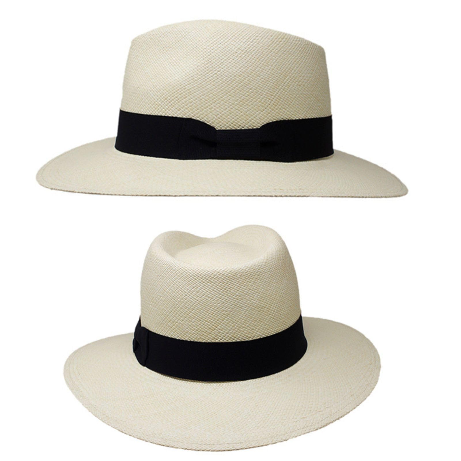 Gamboa Protezione Solare UPF 50+ Cappello Panama per Uomo e Donna Cappello di Paglia Tesa Larga