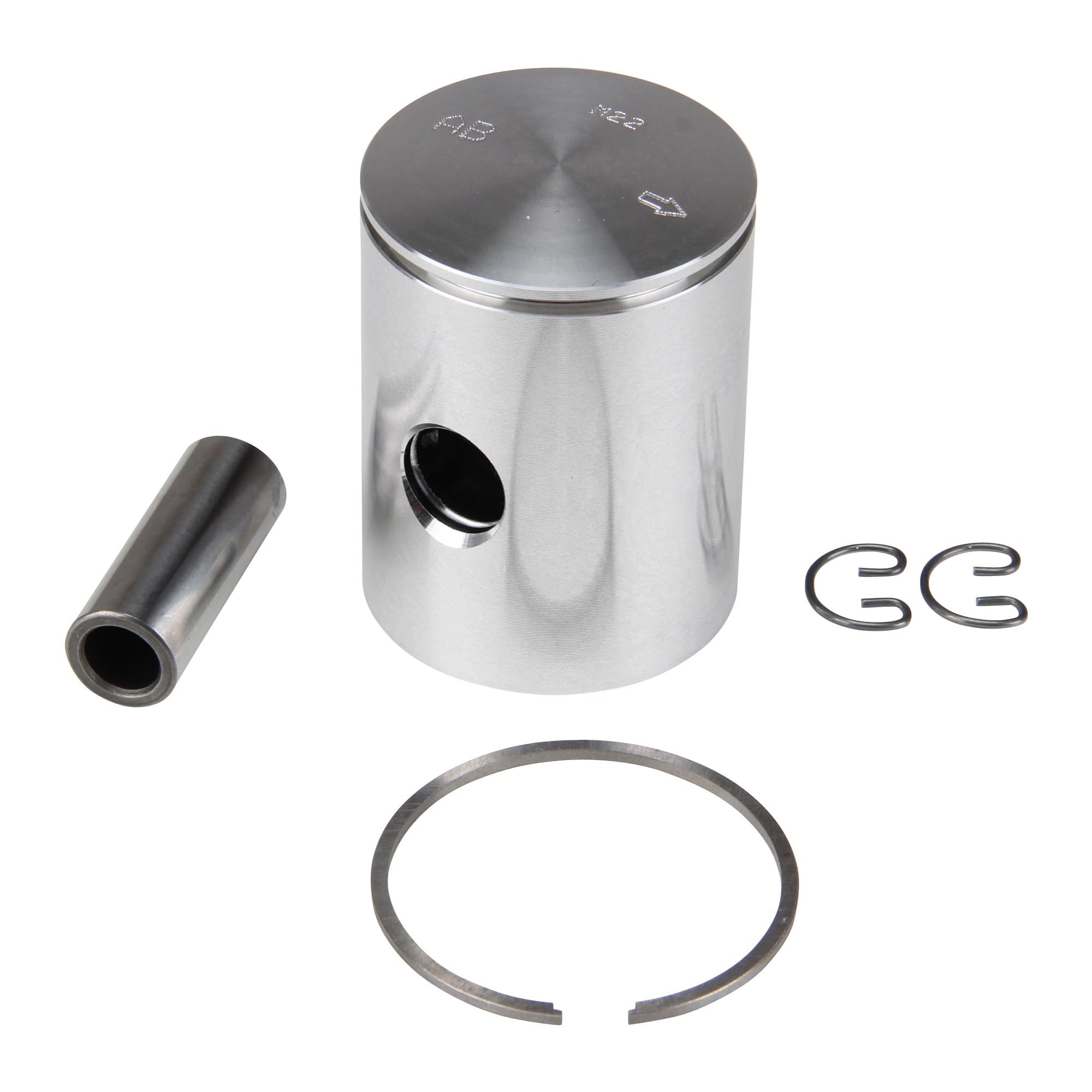 Citomerx Kolben Satz 39 mm 50ccm | Kolben-Set 39x1,5 mm, Quadratischer Kolbenring