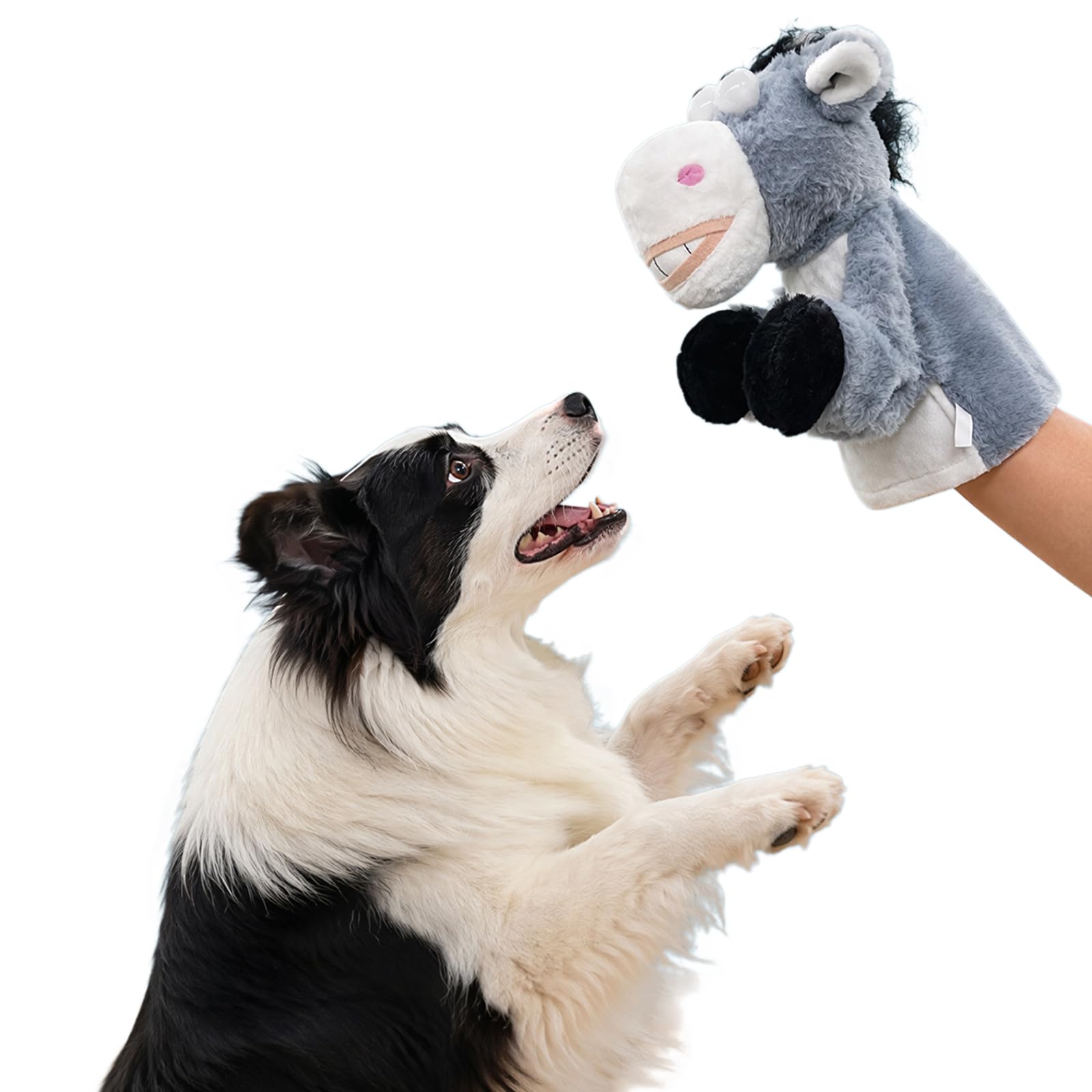 Kung Fu Husky Punching Puppet, Animal Boxing Puppets with Sound