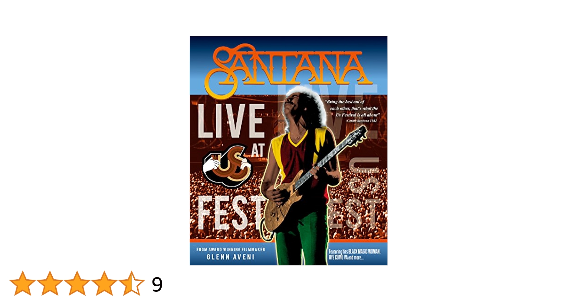 その他 Santana: Live At The US Festival [DVD] Santana: Live At The US Festival (Blu-ray), Icon2, Music