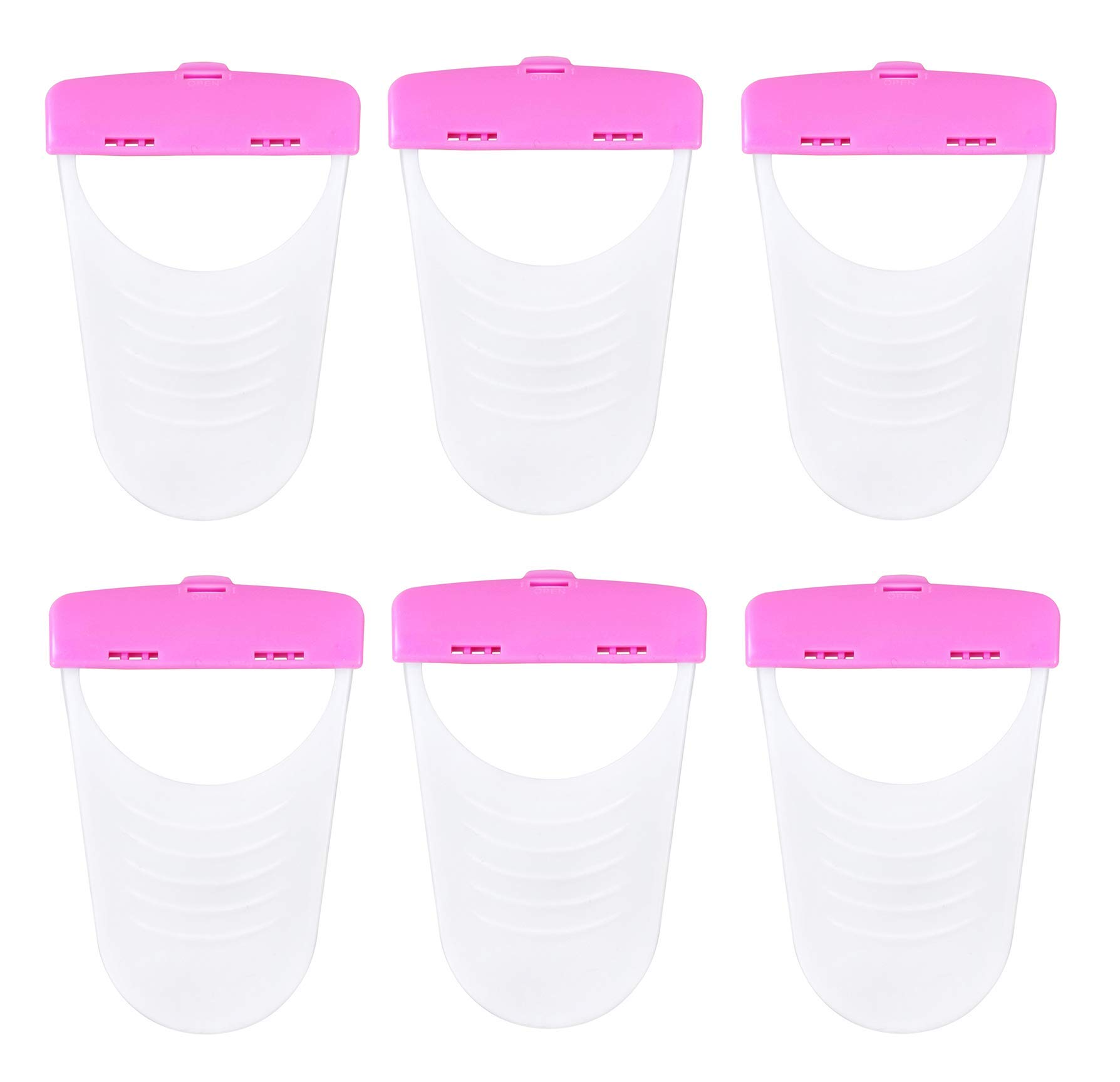 ayushicreationa Eyebrow Face and Body Hair Threading and Removal System Hair Remover for Women Stainless Steel Blade Body & Bikini Shaving Razor (6 PCS)