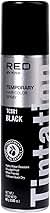 Red by Kiss Tintation Temporary Hair Color Spray, Instant Gray Root Touch Up Coverage, Water-Resistant & Smudge-Proof, Easy Wash Out, Barber & Hairline Touch-Up, Quick-Dry (Black, 2.82 oz)