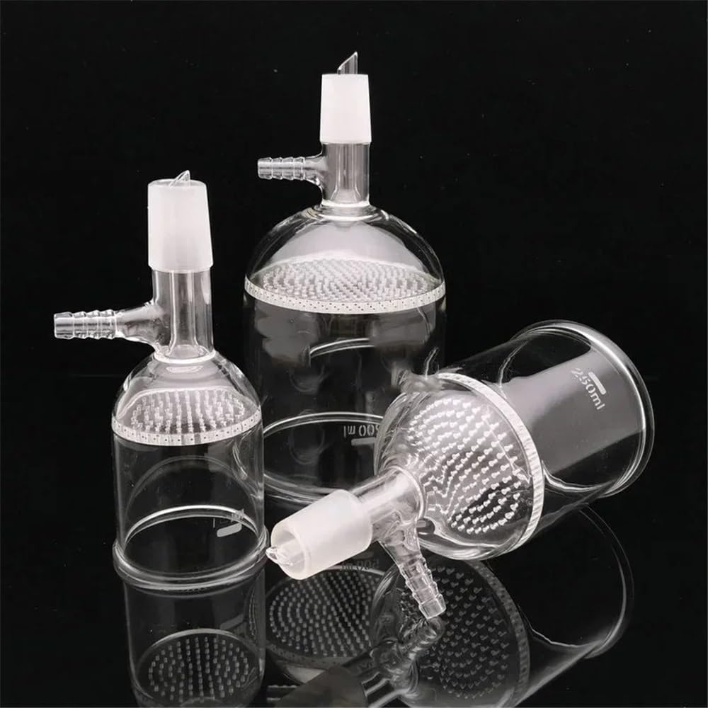 Sprzęt laboratoryjny i materiały 1 sztuka 30ml-1000ml szklana przyssawka z małym otworem 19#/24#/29