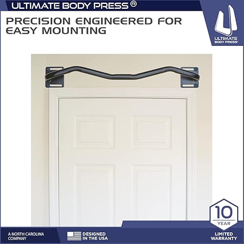 Miniatura 5 de Ultimate Body Press Barra de dominadas de puerta montada en la pared