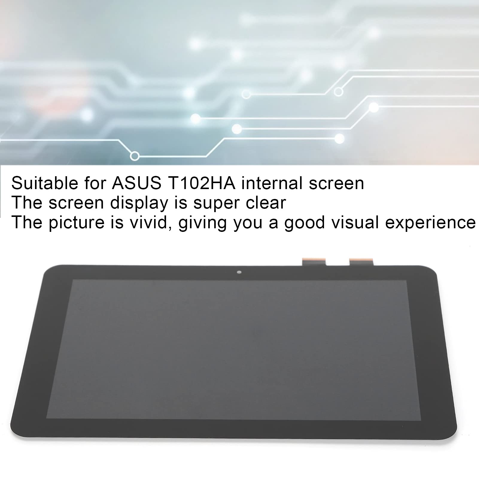 Zamiennik Ekranu LCD w Tabletach ASUS T102HA, Ultra-przezroczysty Panel Dotykowy Zestaw Zastępczy Ekranu Wyświetlacza w Tabletach ASUS