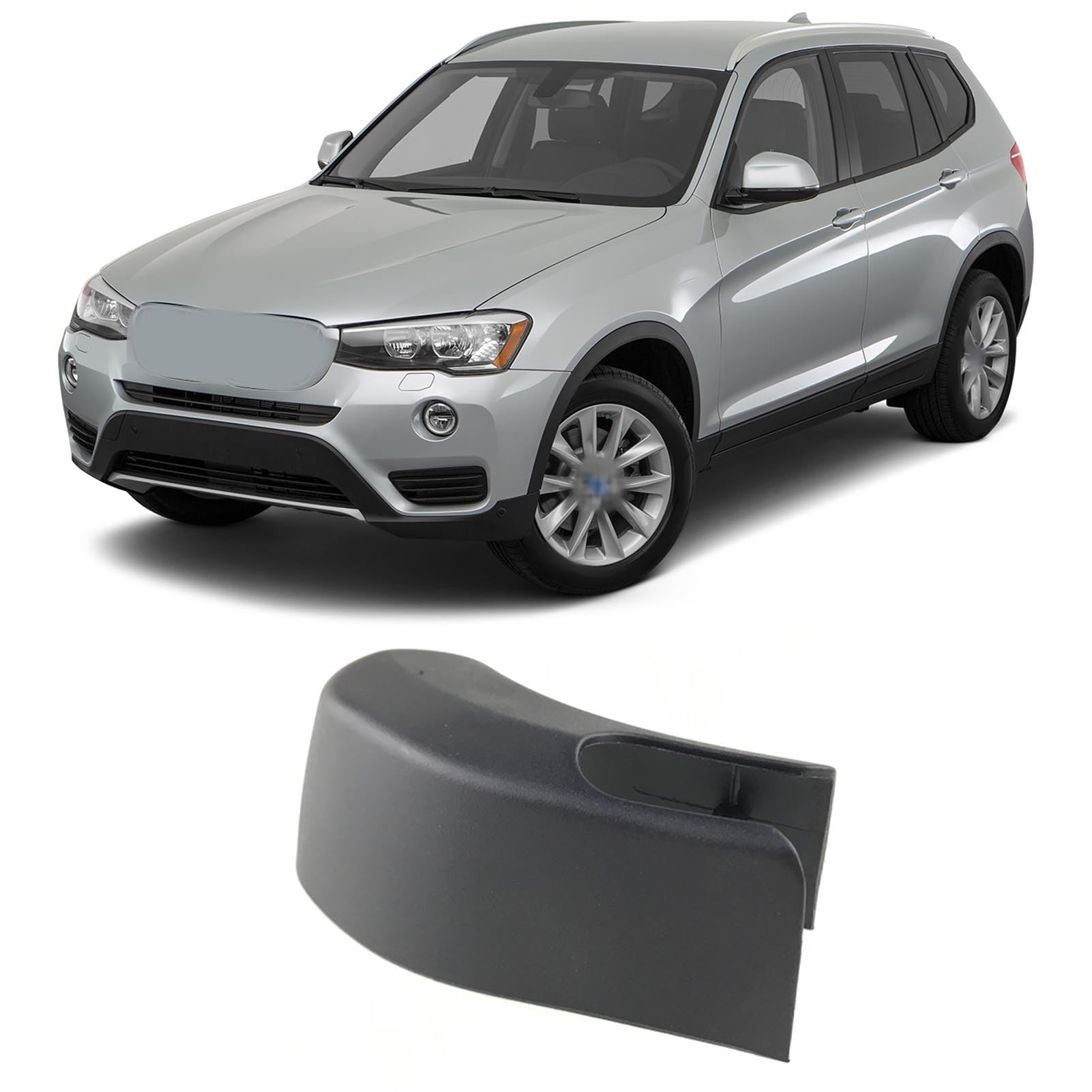 Copri Dado del Braccio del Tergicristallo Posteriore per X3 2011 2017 e X5 2007 2013 Compatibile con l'esterno 'automobile OE 61627161030