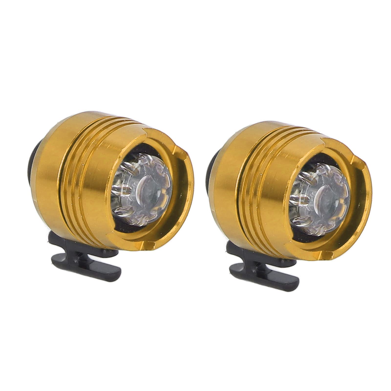 Clogs Shoes Headlight, 2PCS LED Clogs Shoes Light Aluminum Alloy Durable Portable Decorative for Thanksgiving (Gold)-image-12