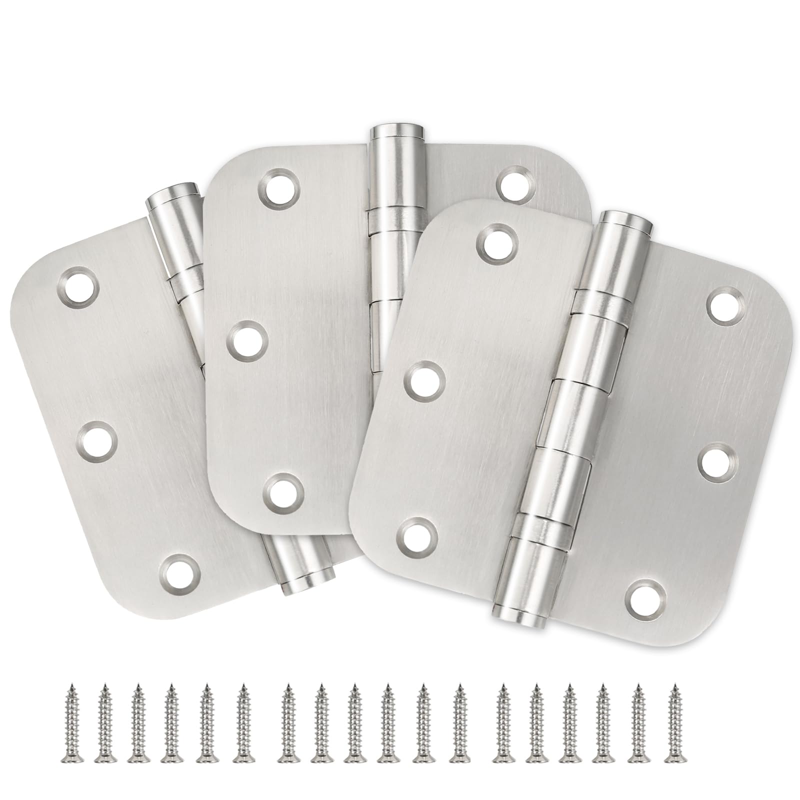 qtanber Ball Bearing Door Hinges 3.5x3.5