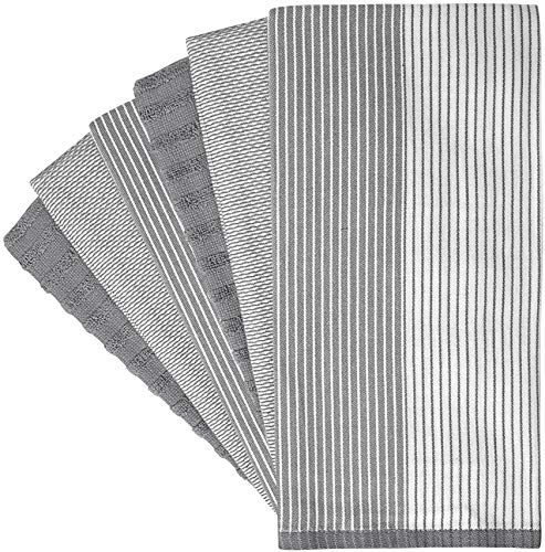 Bumble Towels Premium Kitchen,Hand Towels (20"X 28", 6 Pack) Large Cotton, Dish thumb #2