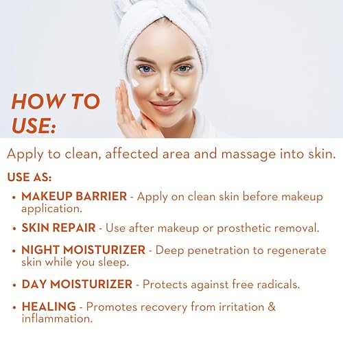 Miniatura 4 de EDAP+ Skin Barrier & Repair Cream Fórmula base fuerte con vitamina E, D, A y pantenol (4 onzas)